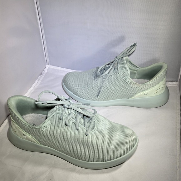 Kizik Madrid Eco Knit Slip-on Athletic Shoes‎ Sage Green Women's Size 10.5 Wide - Picture 3 of 8